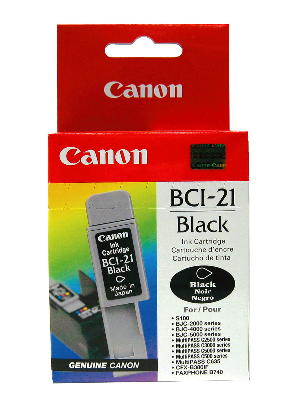 Canon BCI-21BK  printer cartridge